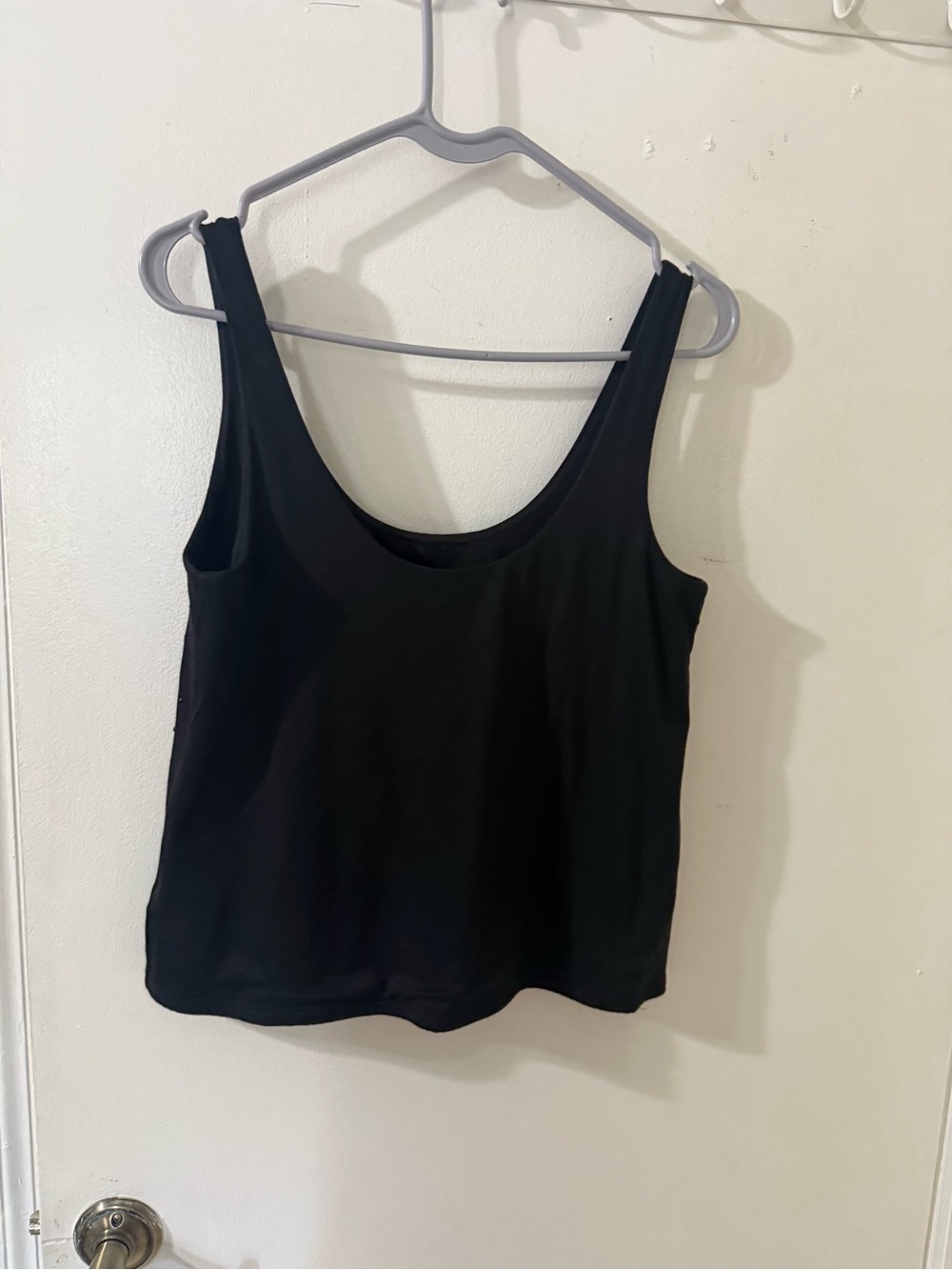 Express Black Scoop Neck Tank Top